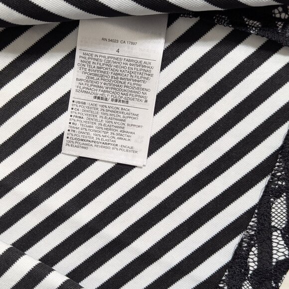 Banana Republic Lace Overlay Dress.Size 6 - Picture 6 of 7